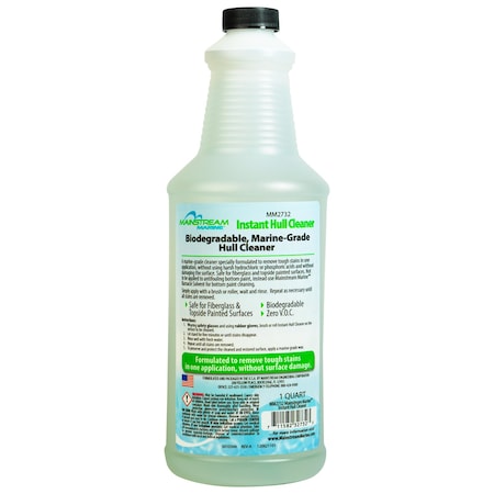 Mainstream Marine Hull Cleaner, 1 Qt MM2732